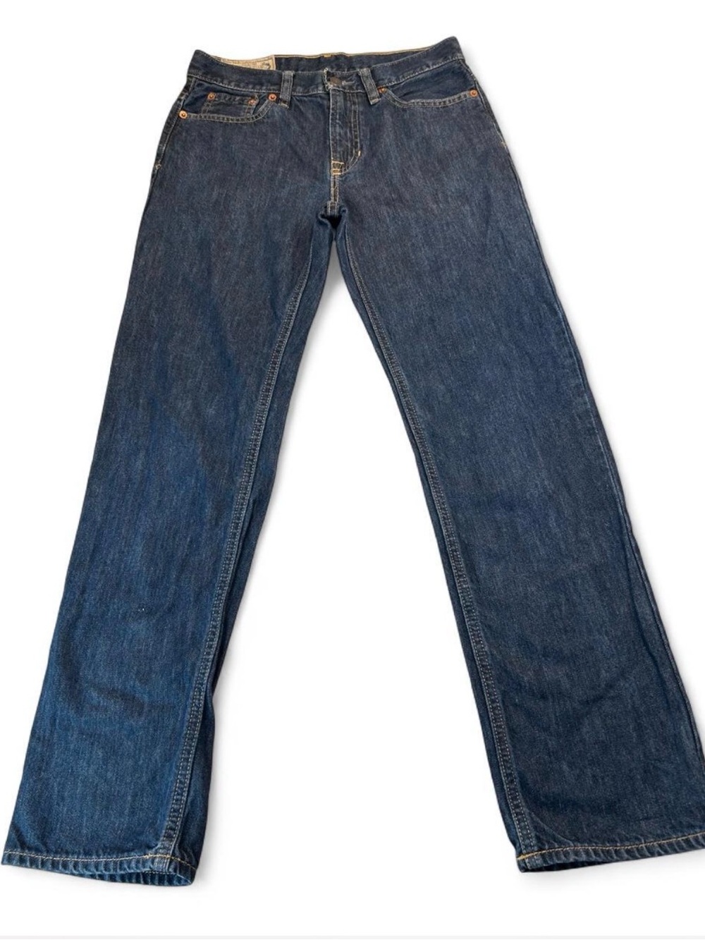 Polo Ralph Lauren Men's Straight-Leg Dark Blue Jeans